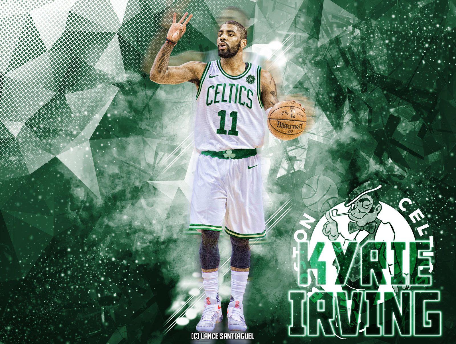 Kyrie Irving Boston Celtics Wallpapers Wallpaper Cave