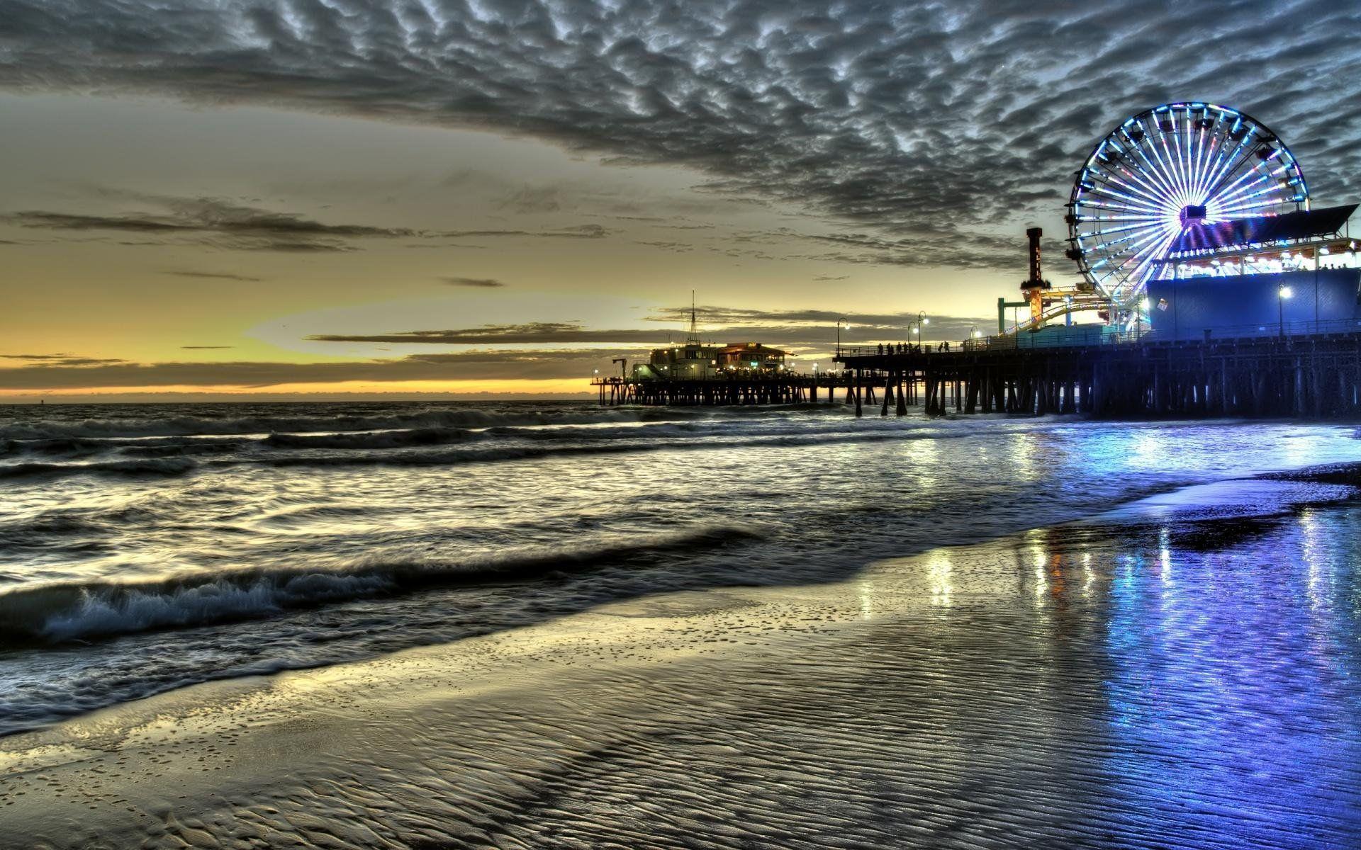 Santa Monica Wallpapers Wallpaper Cave