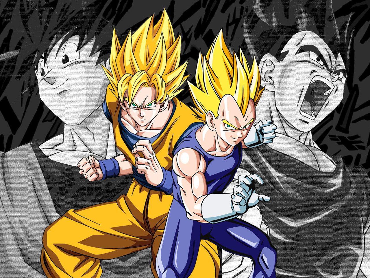Goku Fighting Wallpapers Wallpaper Cave
