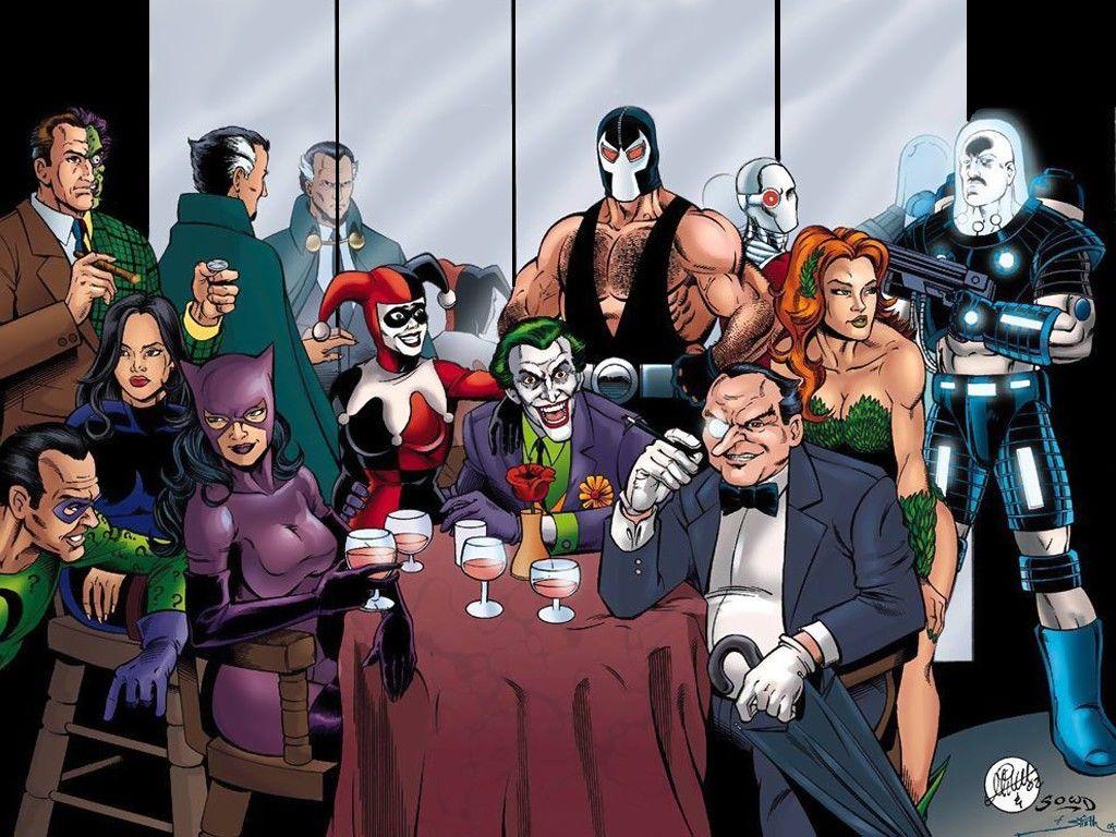 Batman Villains Wallpapers Wallpaper Cave