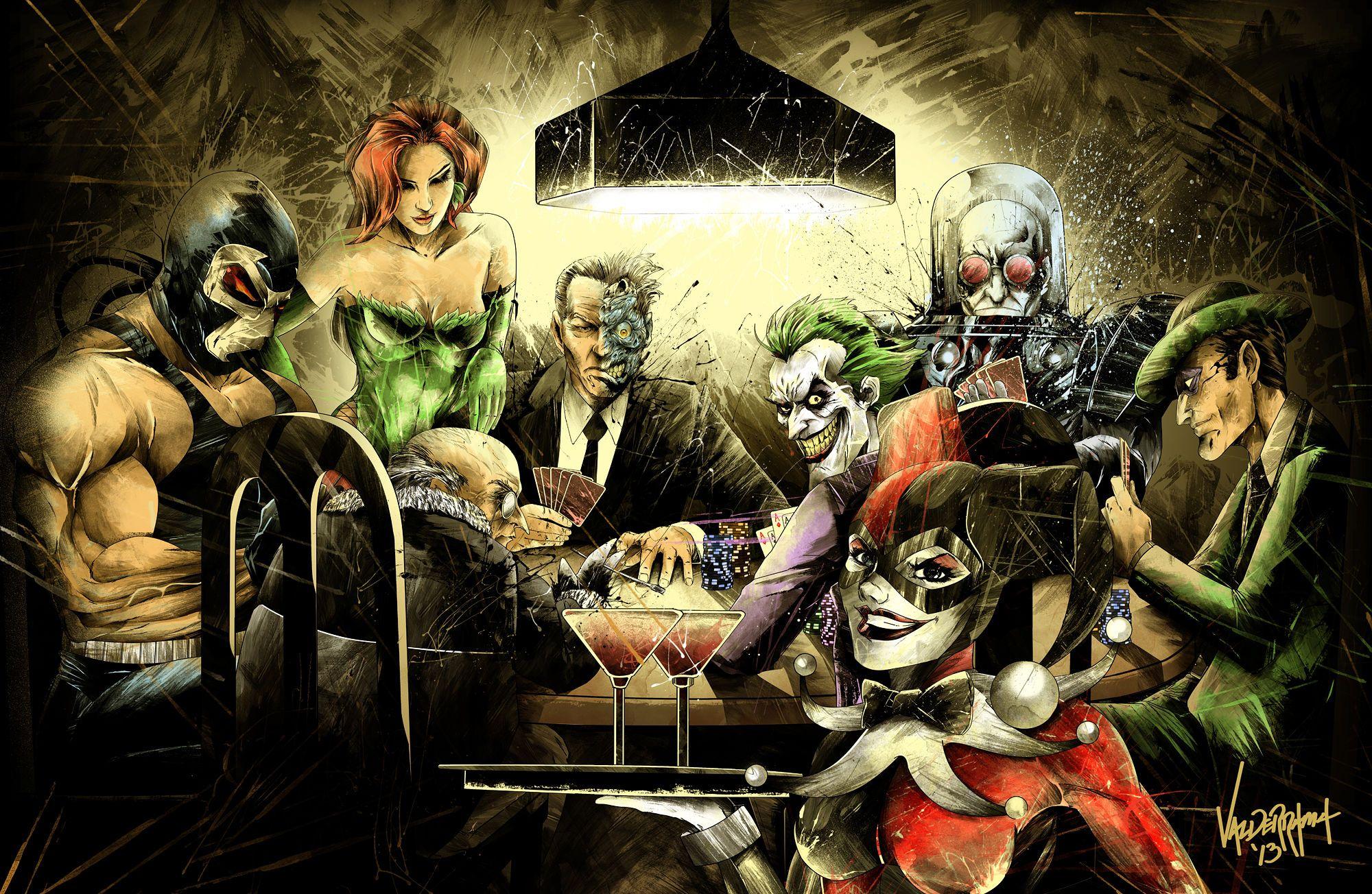 Batman Villains Wallpapers Wallpaper Cave