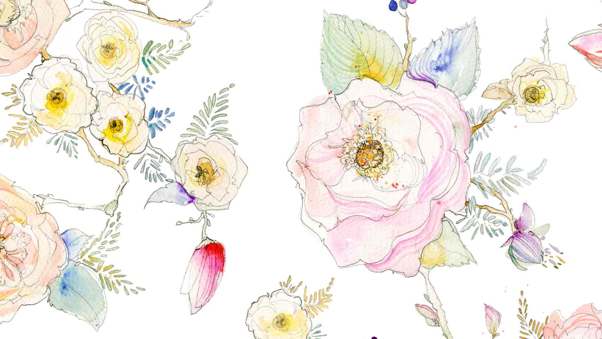 Whimsical Wallpaper Whimsical Crewel Floral Wallpaper Lelands