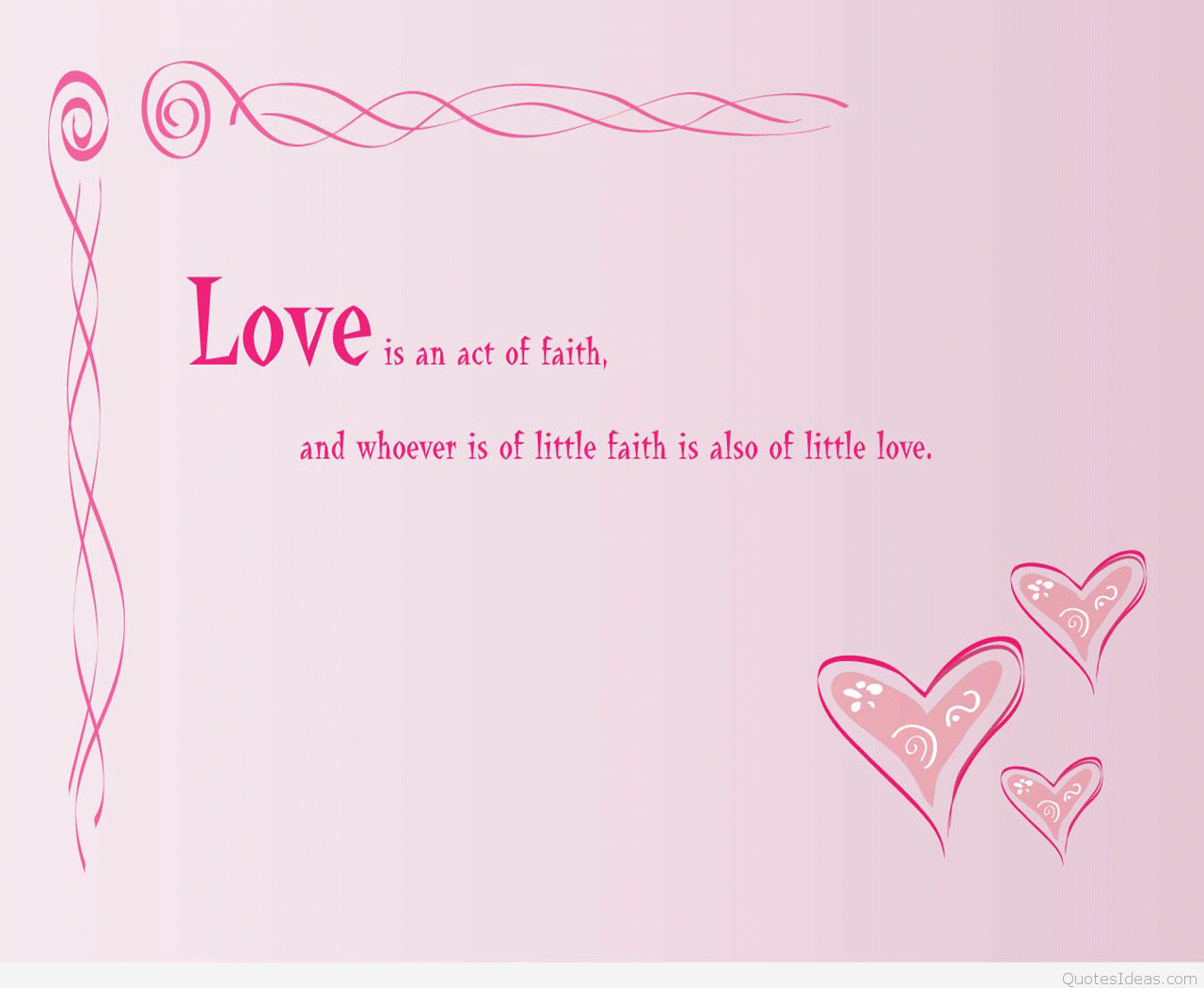 Pink Love Quotes Wallpapers Wallpaper Cave