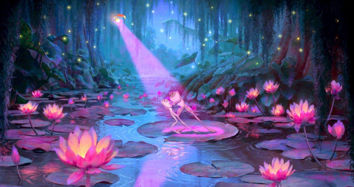 The Princess And The Frog Wallpapers Wallpaper Cave