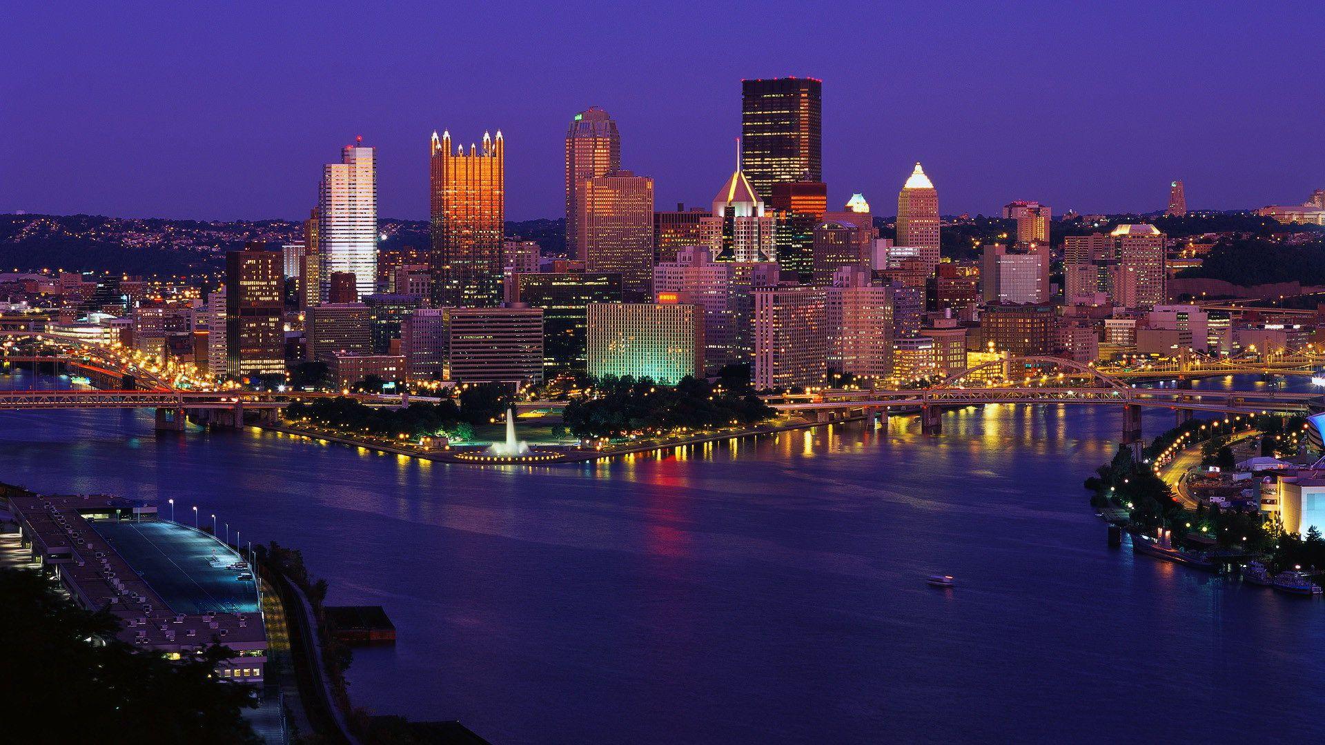 Pittsburgh City Wallpapers Wallpaper Cave