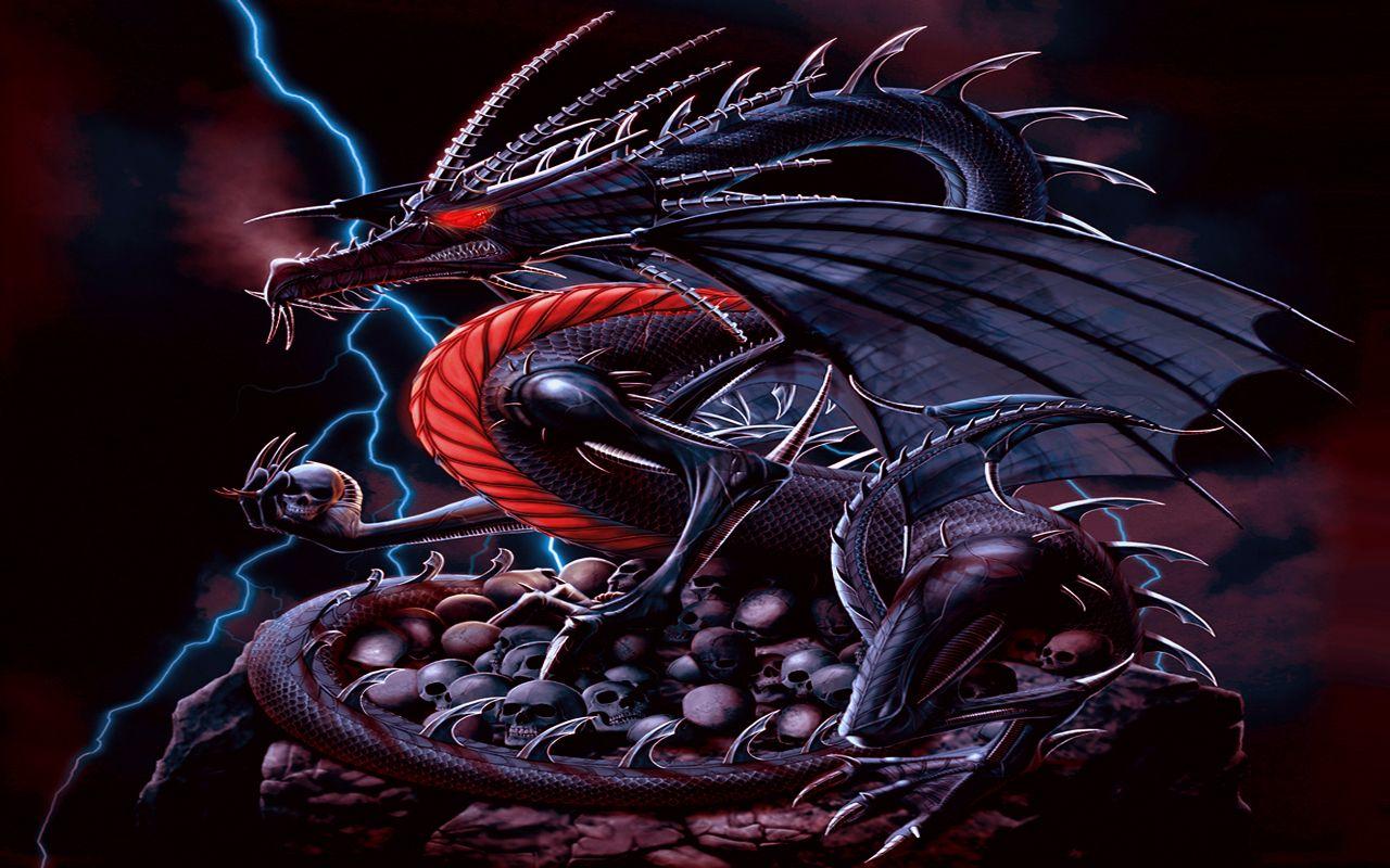 Evil Dragon Wallpapers Wallpaper Cave
