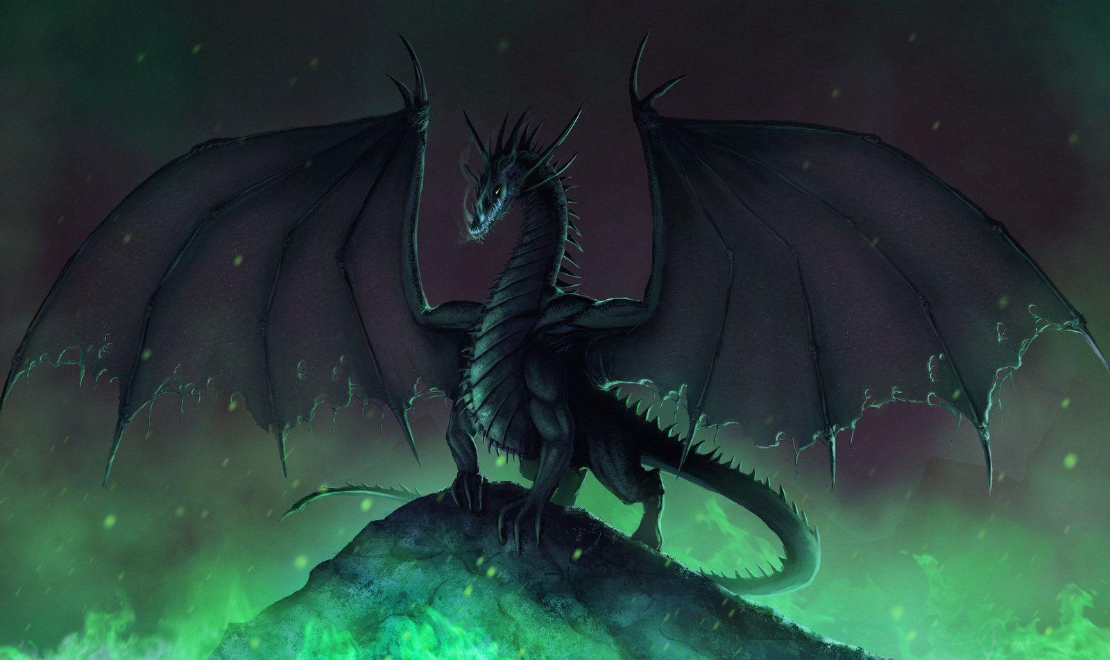 Evil Dragon Wallpapers Wallpaper Cave