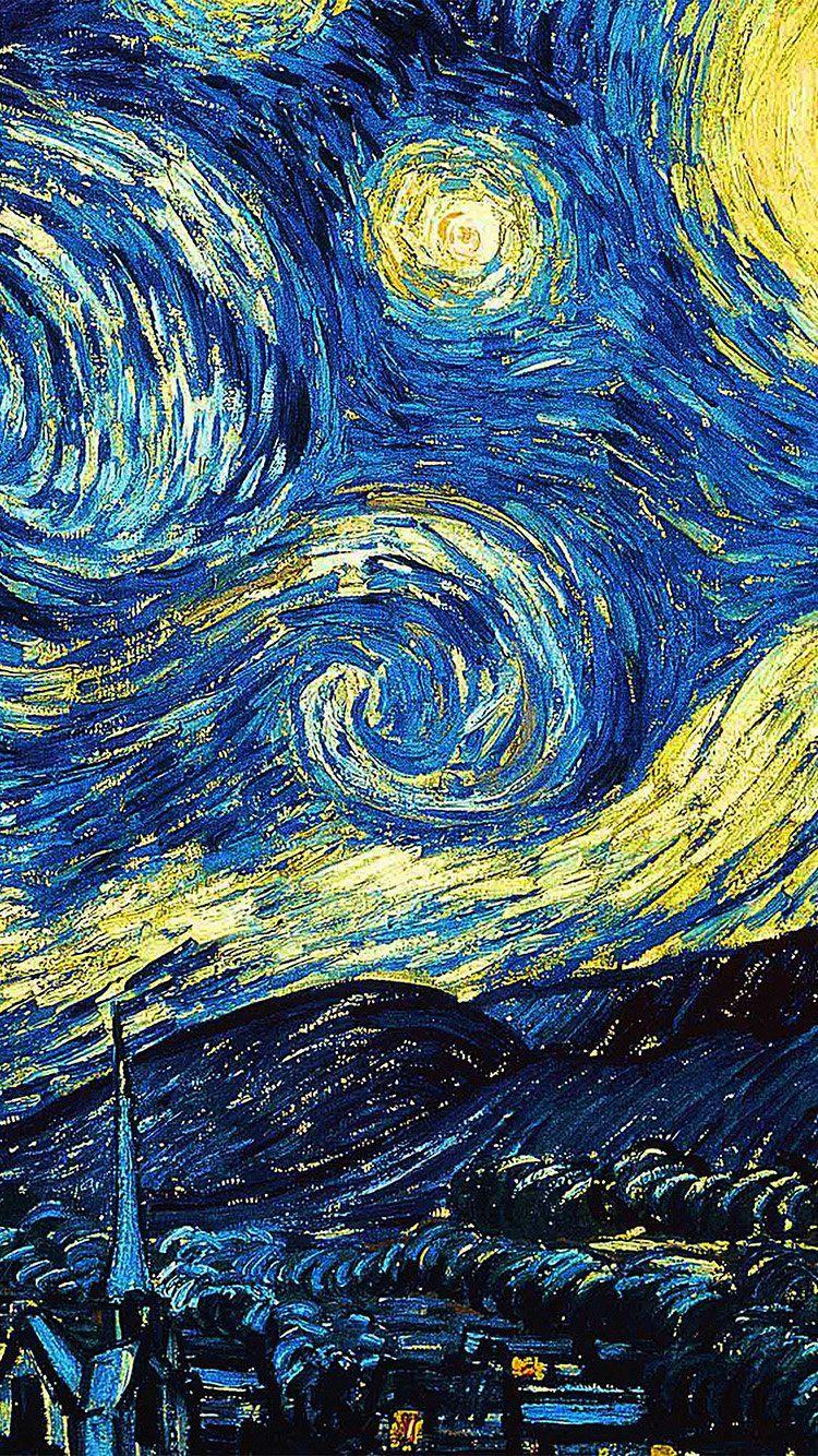 The Starry Night Wallpapers Wallpaper Cave