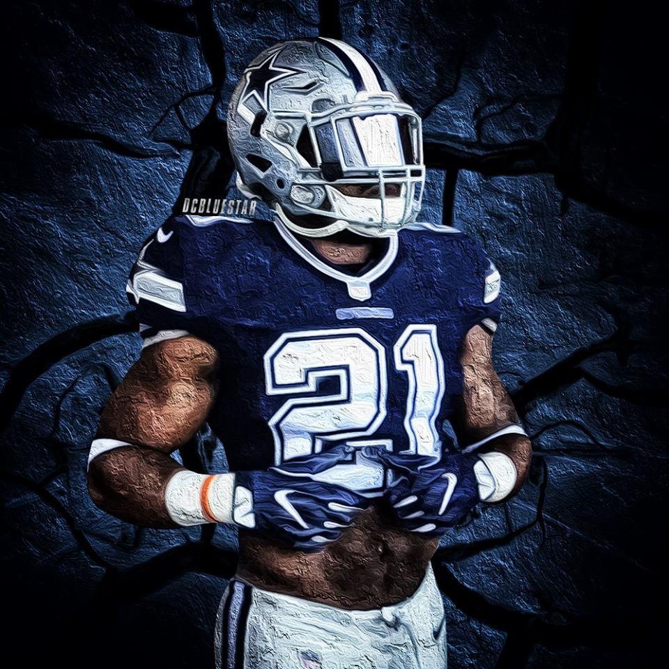 Dallas Cowboys Ezekiel Elliott Wallpapers Wallpaper Cave