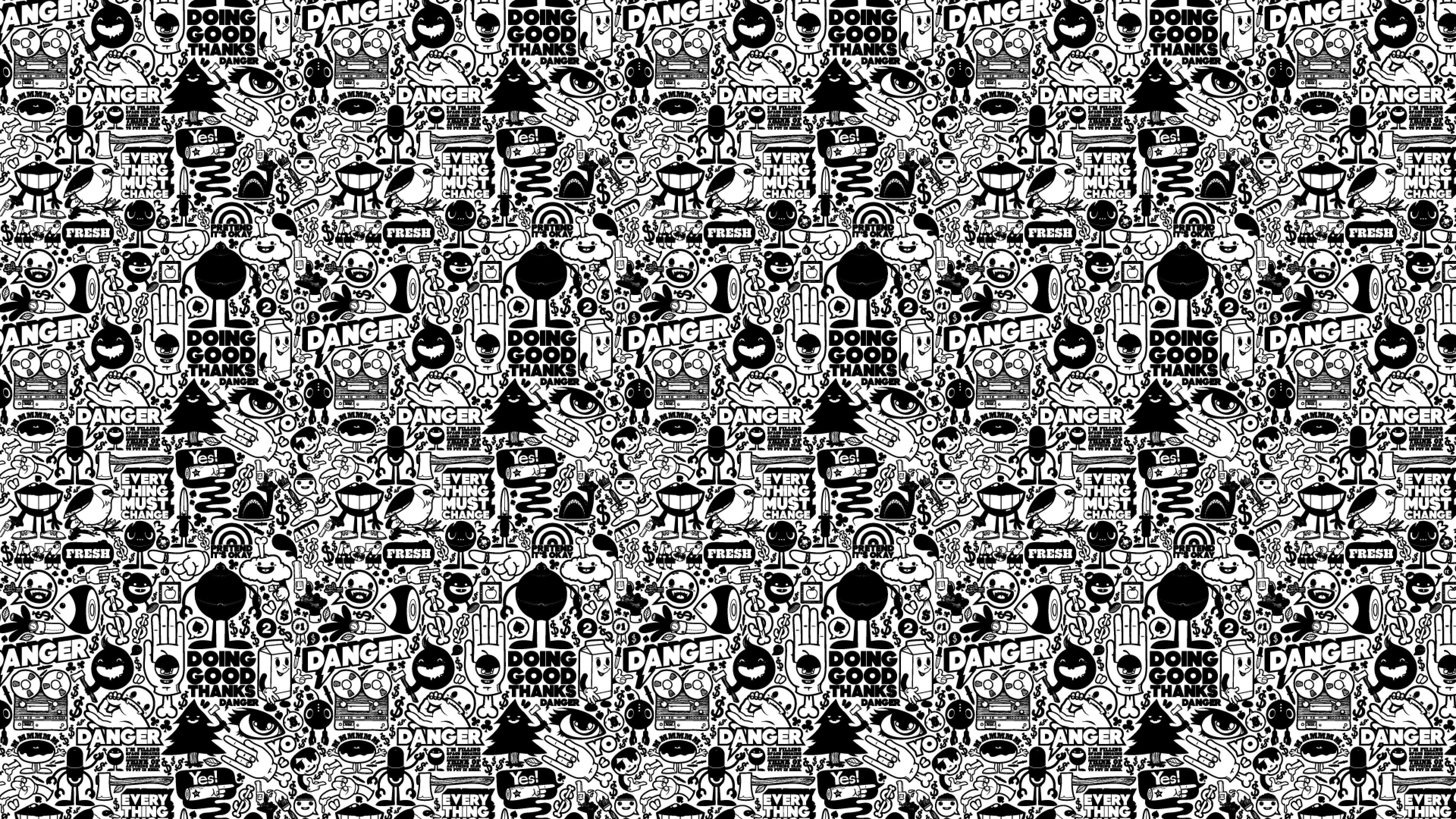 Black And White Design Wallpapers Wallpaper Cave