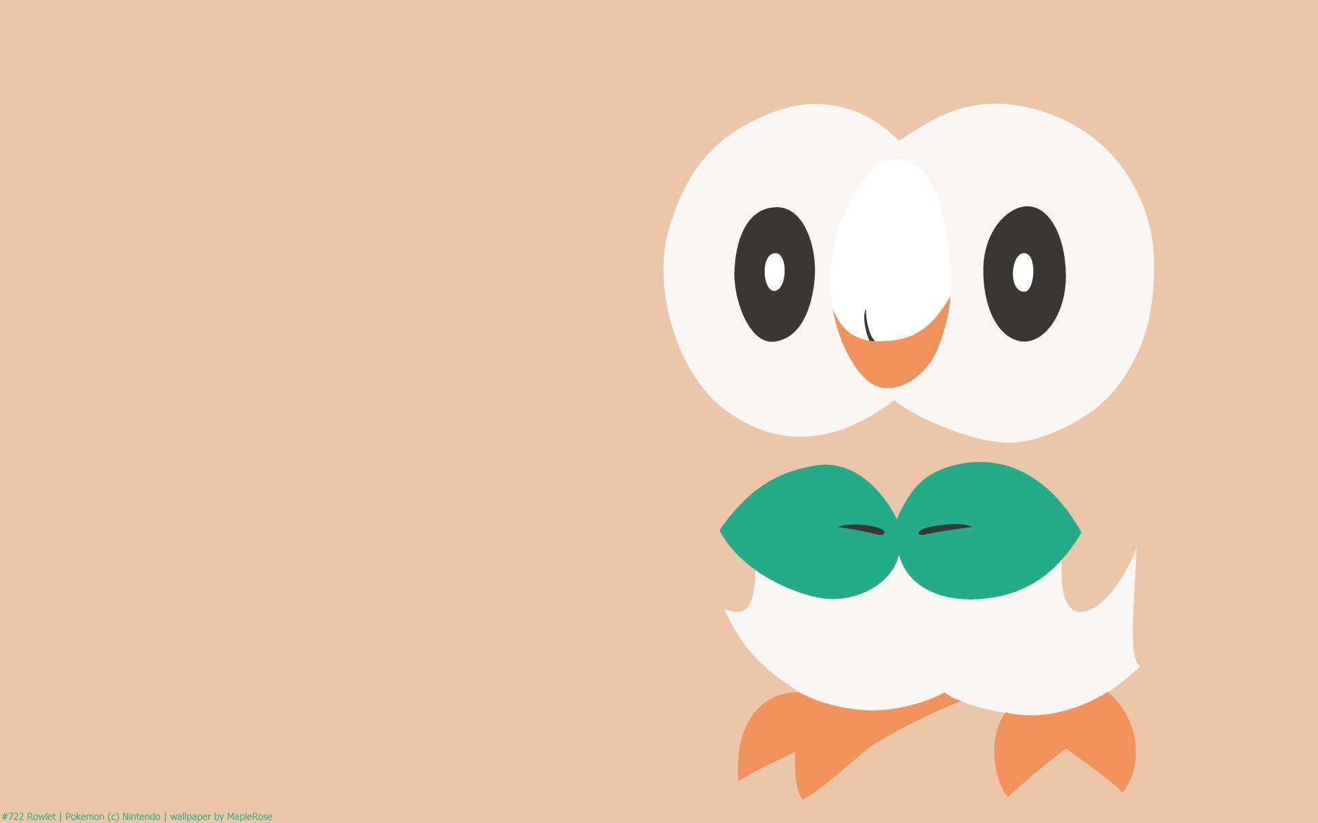 Rowlet Wallpapers Wallpaper Cave