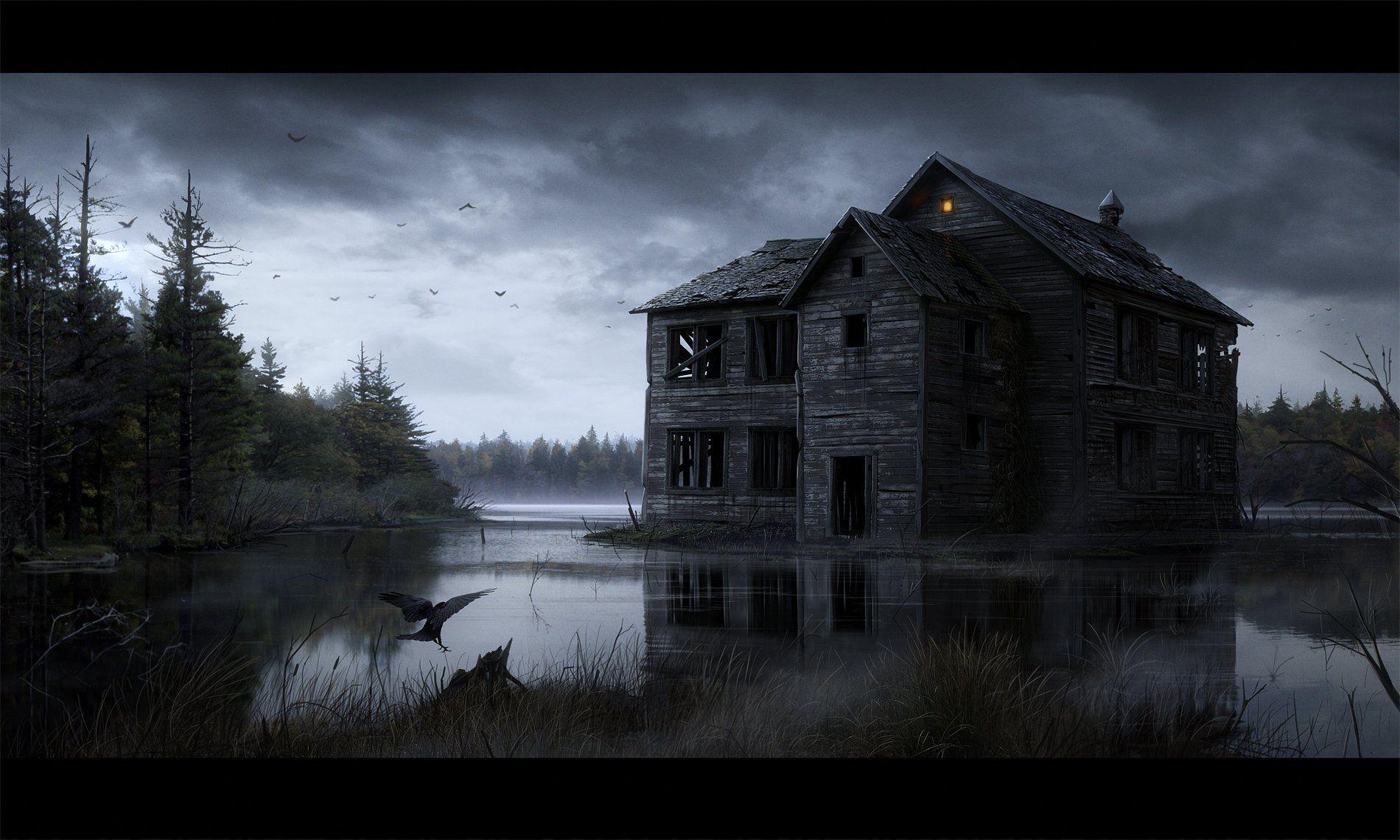 Haunted Houses Wallpapers Wallpaper Cave