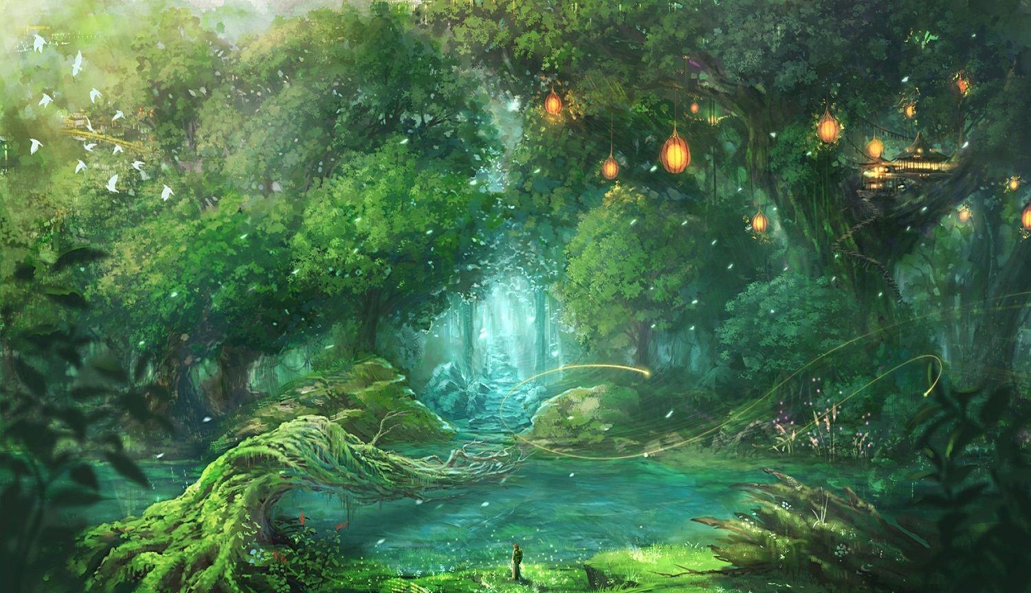 Magic Forest Wallpapers Wallpaper Cave