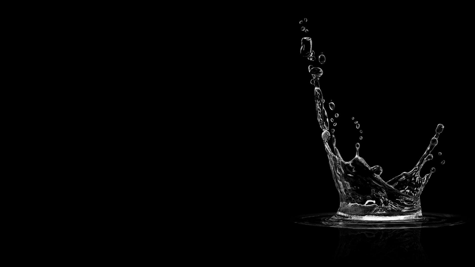 Black And White Splash Wallpapers Wallpaper Cave