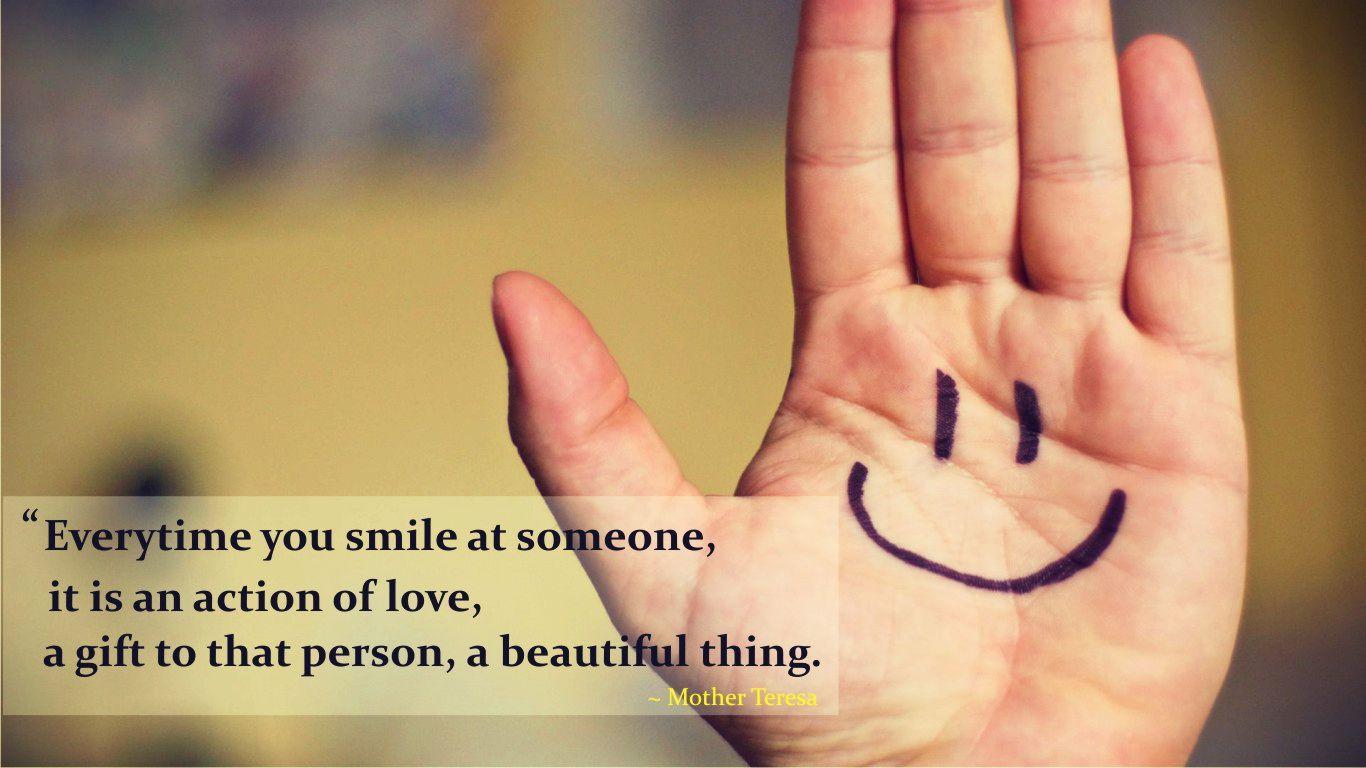 Smile Quotes Wallpapers Wallpaper Cave