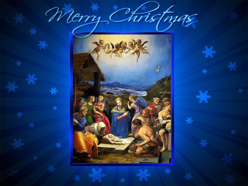 Christmas Jesus Christ Wallpapers Wallpaper Cave