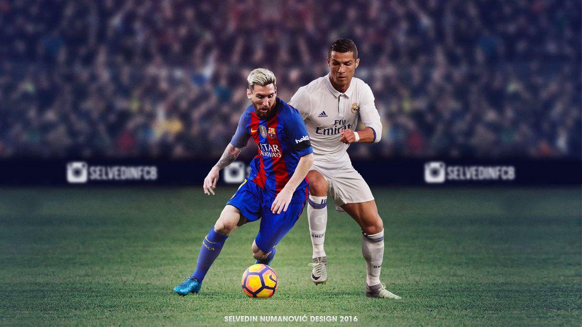 Messi And Ronaldo Wallpapers Wallpaper Cave