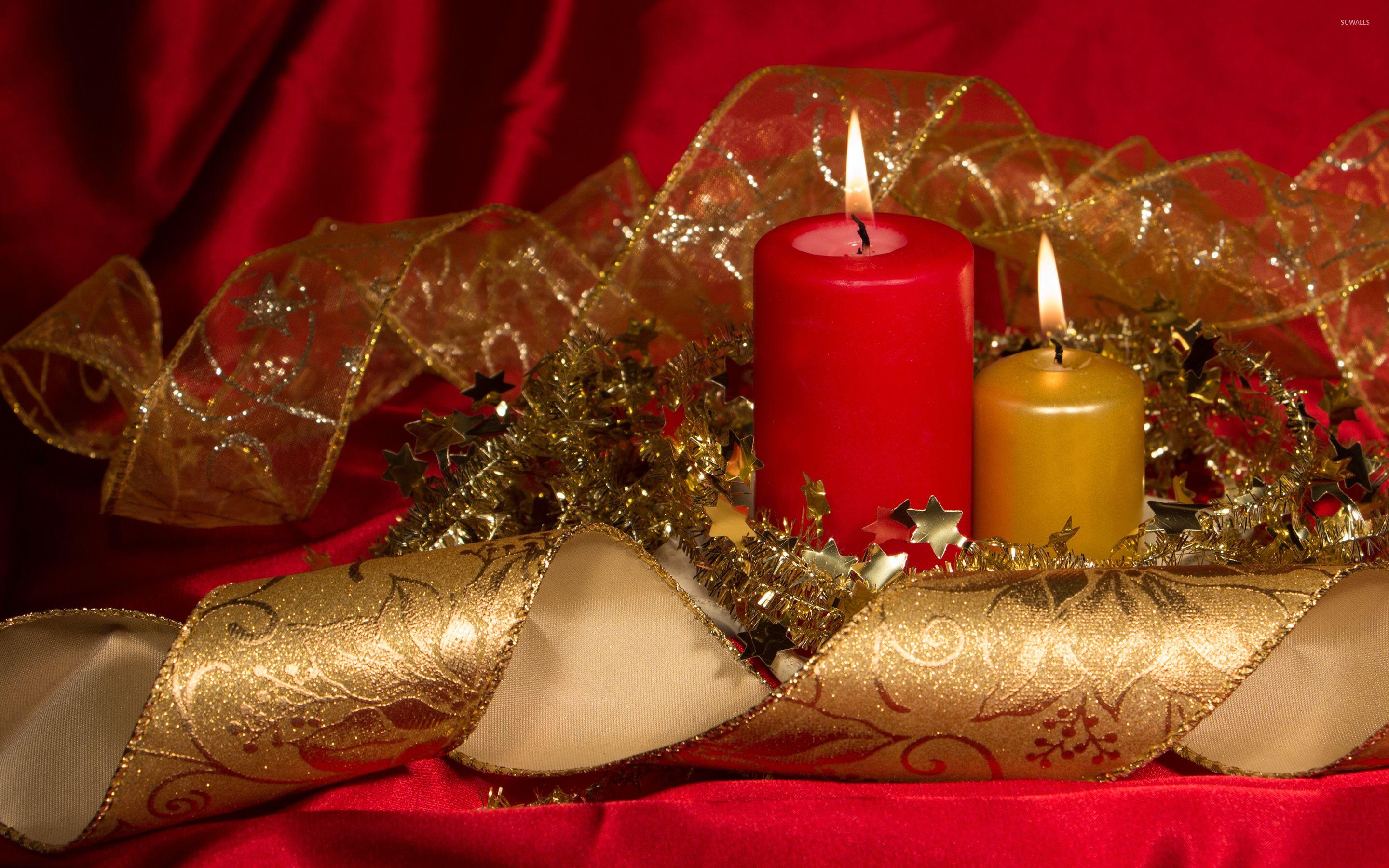 Christmas Candles Wallpapers Wallpaper Cave
