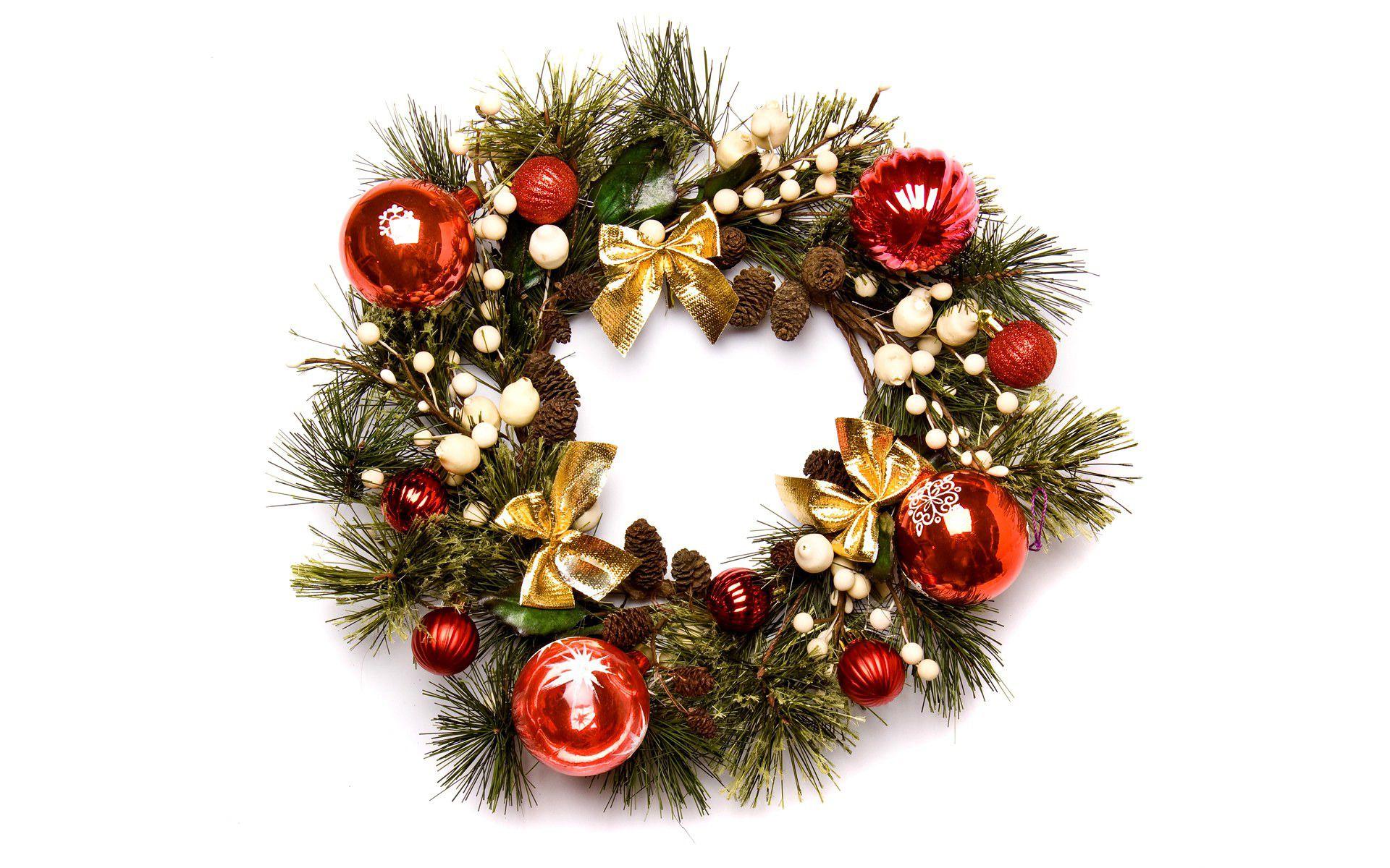 Christmas Wreath Background Christmas Wreath Wallpapers Wallpaper Cave