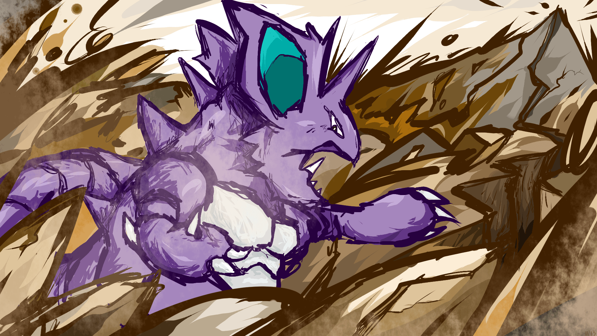 Nidoking Wallpapers Wallpaper Cave
