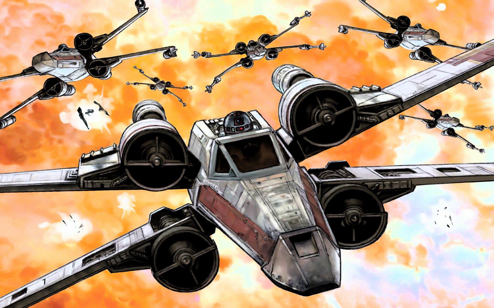 Xwing Starfighter Wallpapers Wallpaper Cave