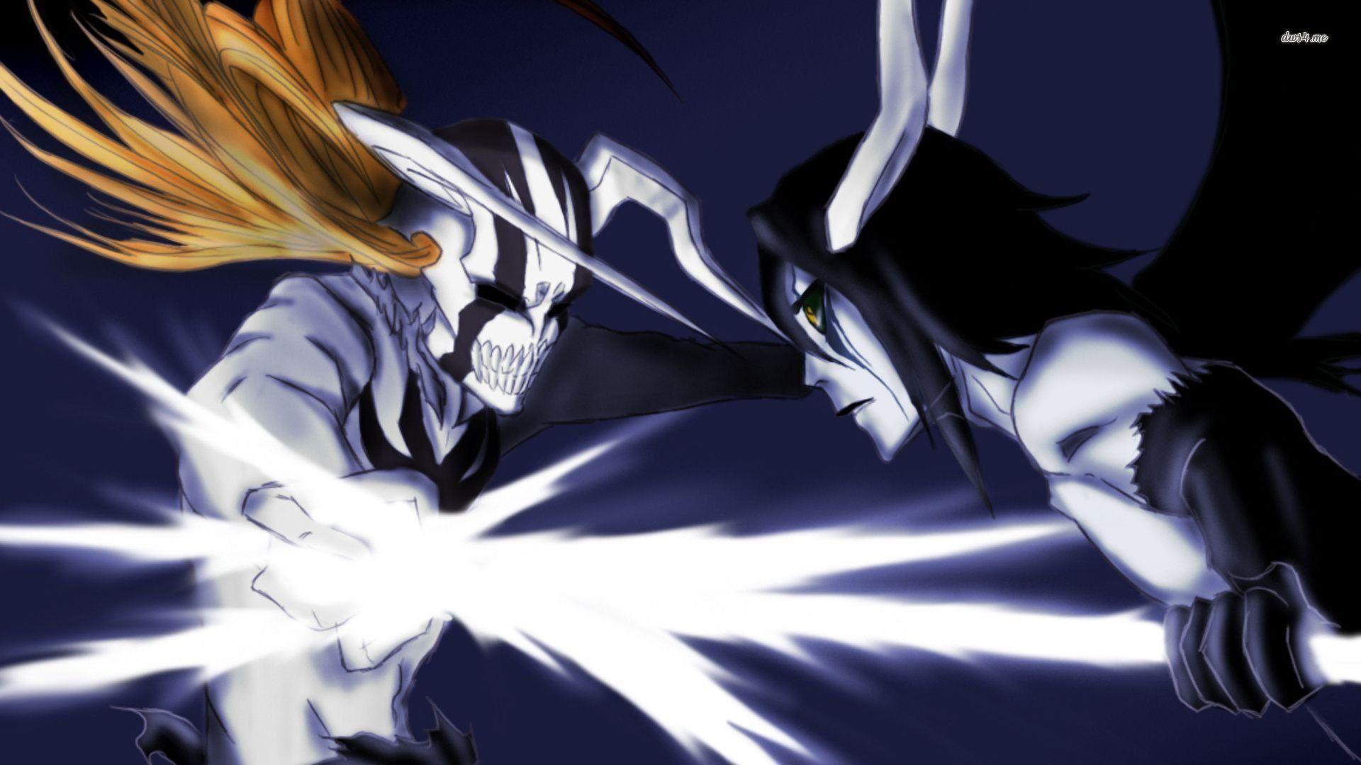 Bleach Wallpapers Ulquiorra Vs Ichigo Wallpaper Cave