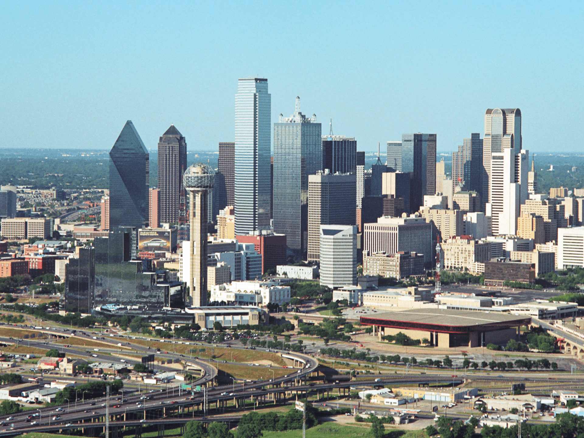 Dallas Skyline Wallpapers Wallpaper Cave