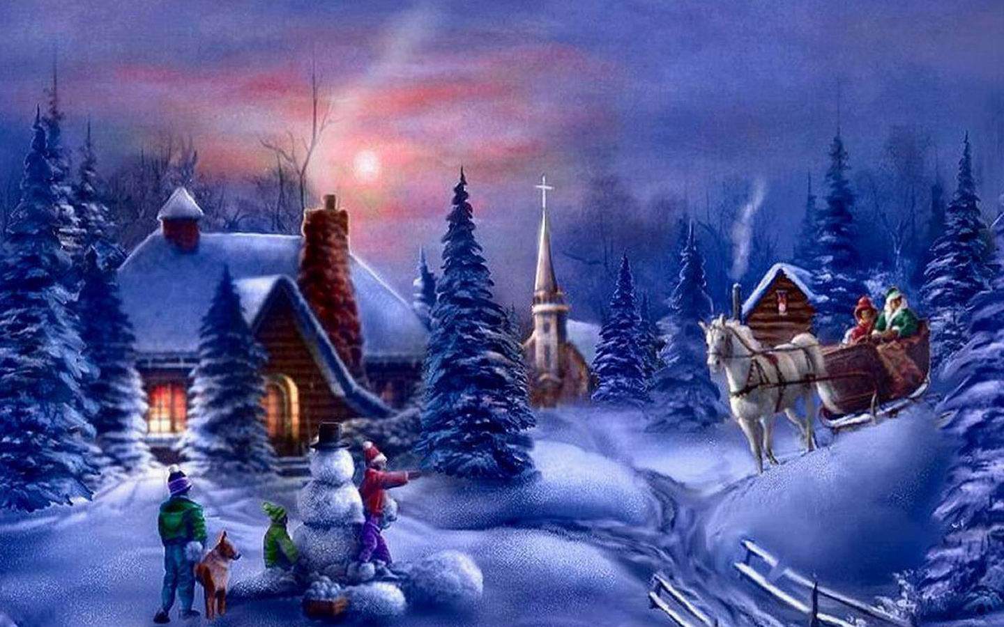Animated Christmas Wallpaper Windows 7 Free Download