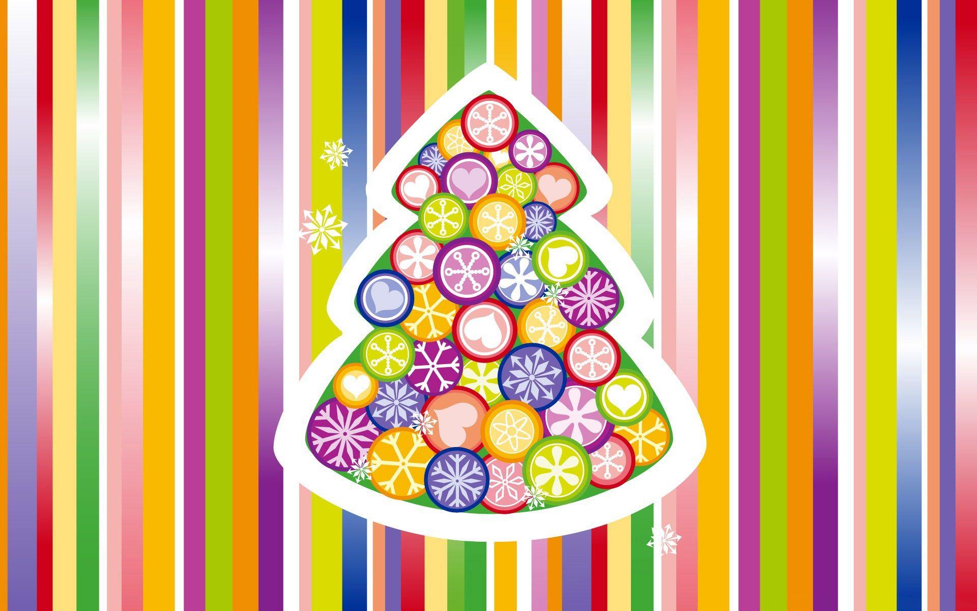 Colorful Christmas Pictures Christmas Colors Wallpapers Wallpaper Cave