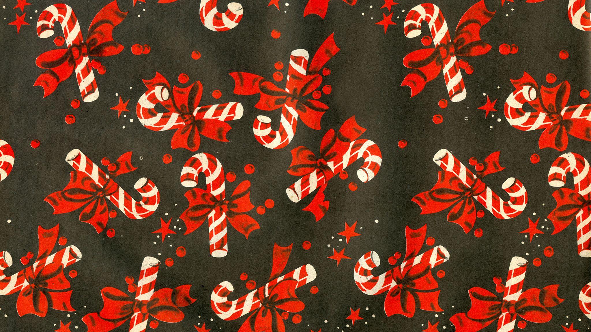 Christmas Candy Canes Wallpapers Wallpaper Cave