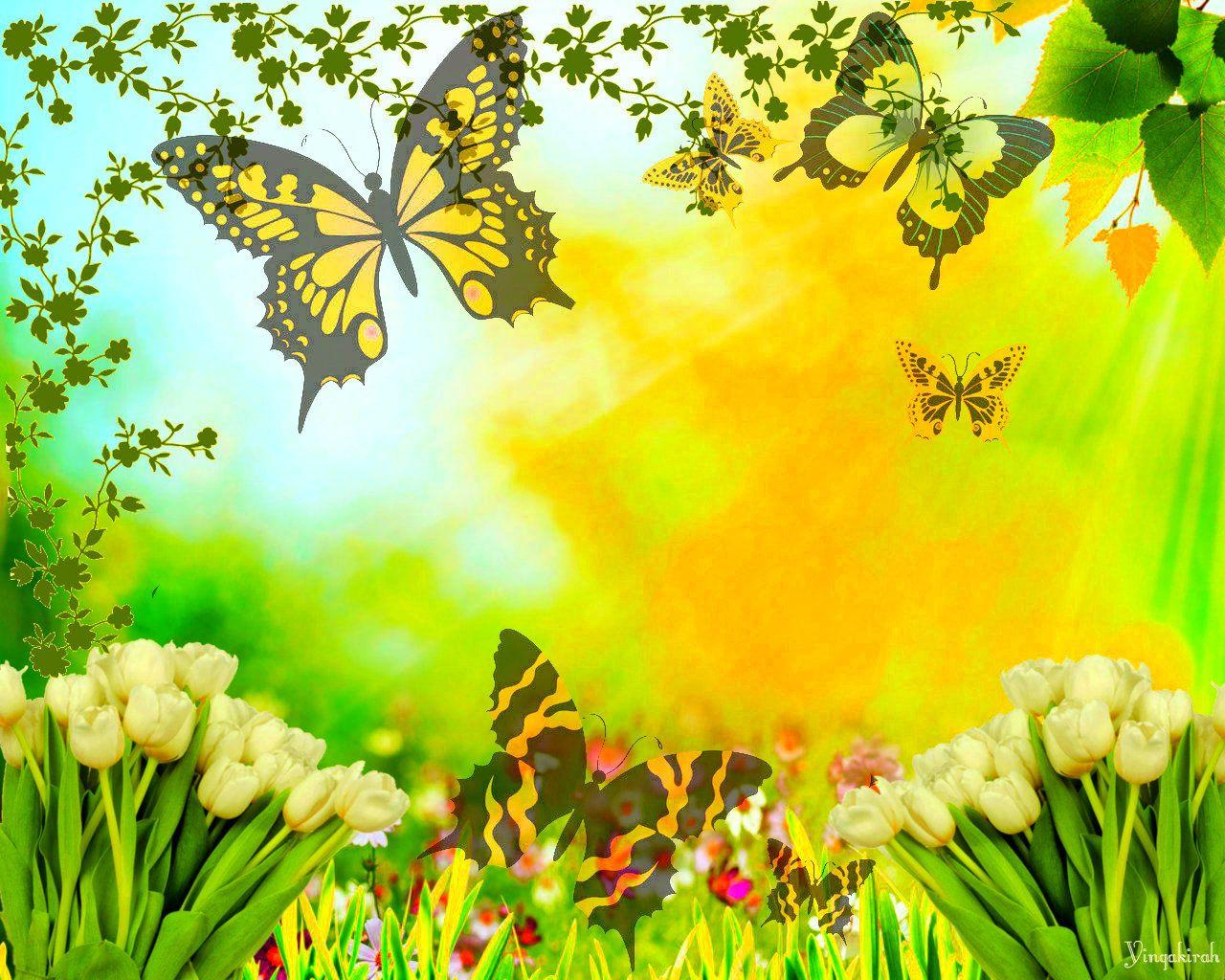 3D Garden Wallpapers Wallpaper Cave