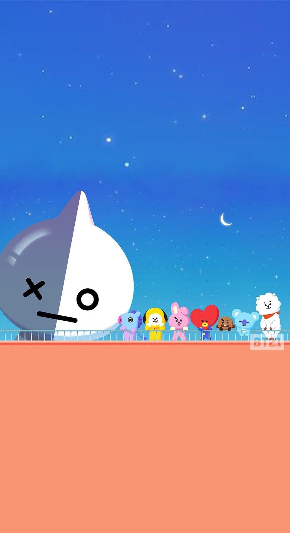 BT21 Wallpapers Wallpaper Cave