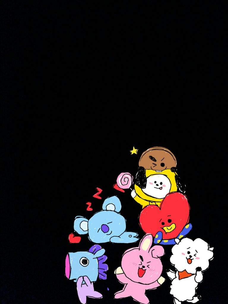 BT21 Wallpapers Wallpaper Cave