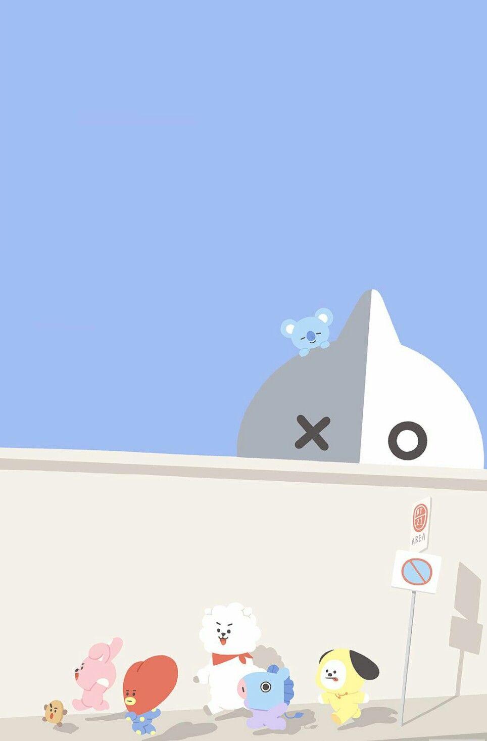 BT21 Wallpapers Wallpaper Cave