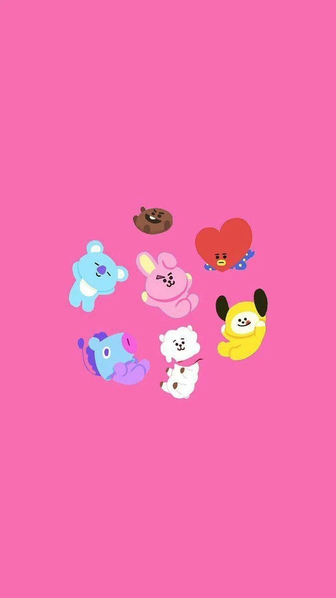 BT21 Wallpapers Wallpaper Cave