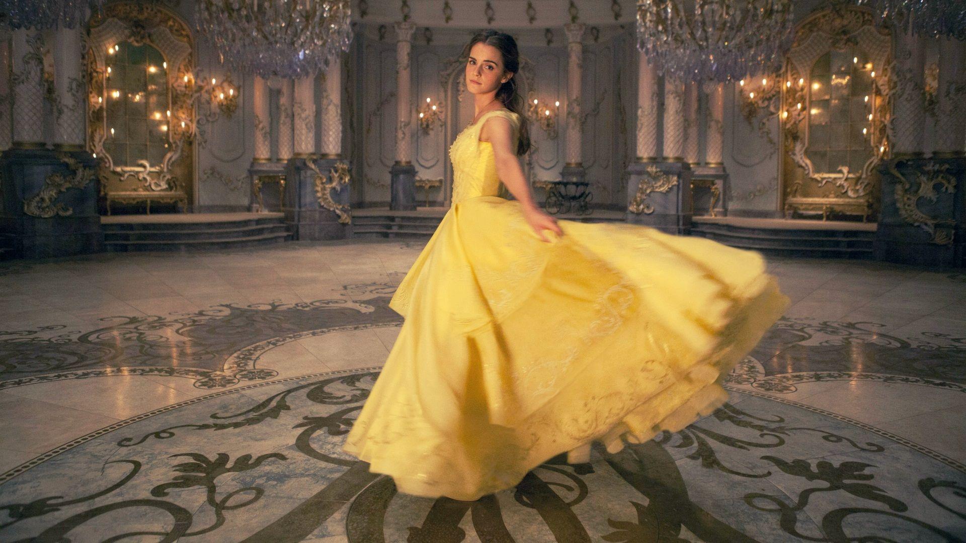 Beauty And The Beast Emma Watson Wallpapers Wallpaper Cave