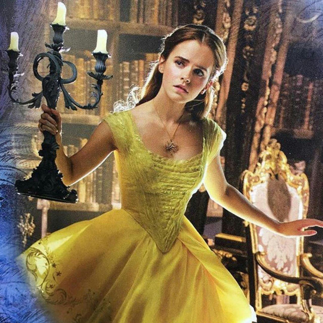 Beauty And The Beast Emma Watson Wallpapers Wallpaper Cave