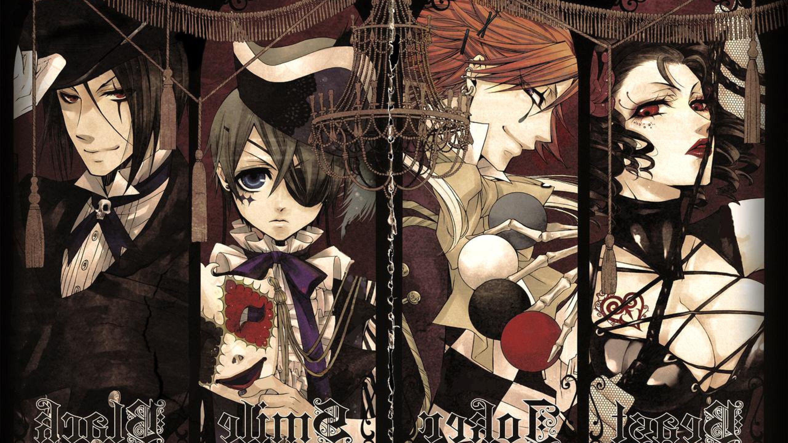 Black Butler Book Of Circus Wallpapers Wallpaper Cave