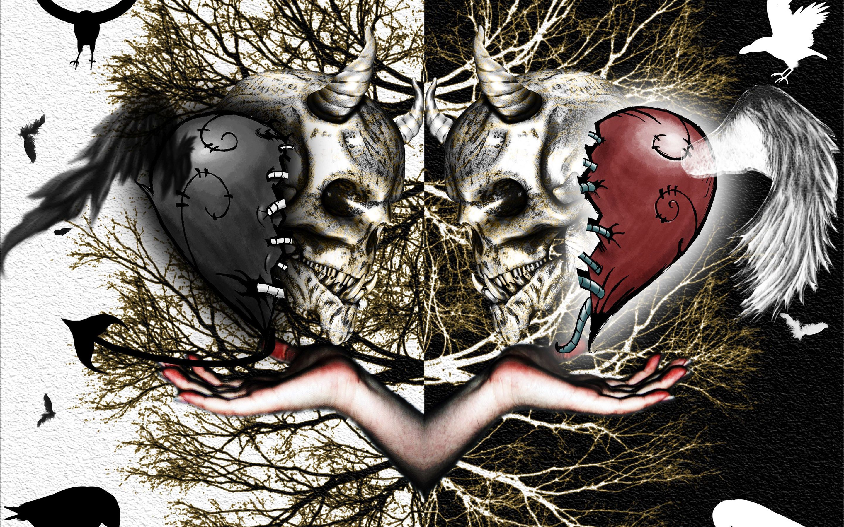 Hate Love Wallpapers Wallpaper Cave