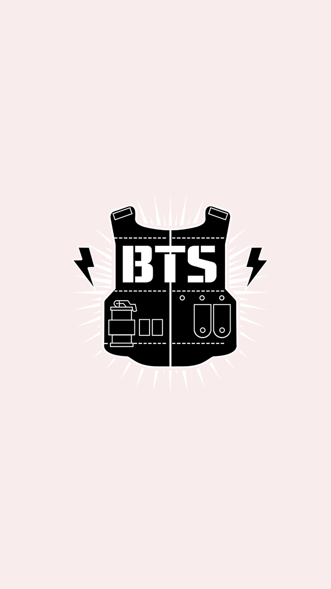 BTS Logo Wallpapers Wallpaper Cave