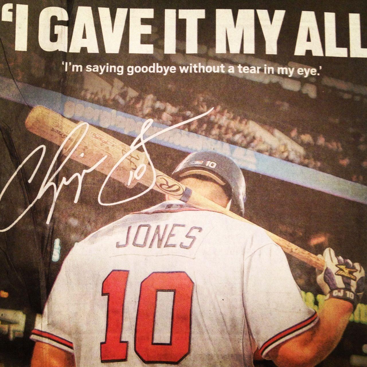 Chipper Jones Wallpapers Wallpaper Cave