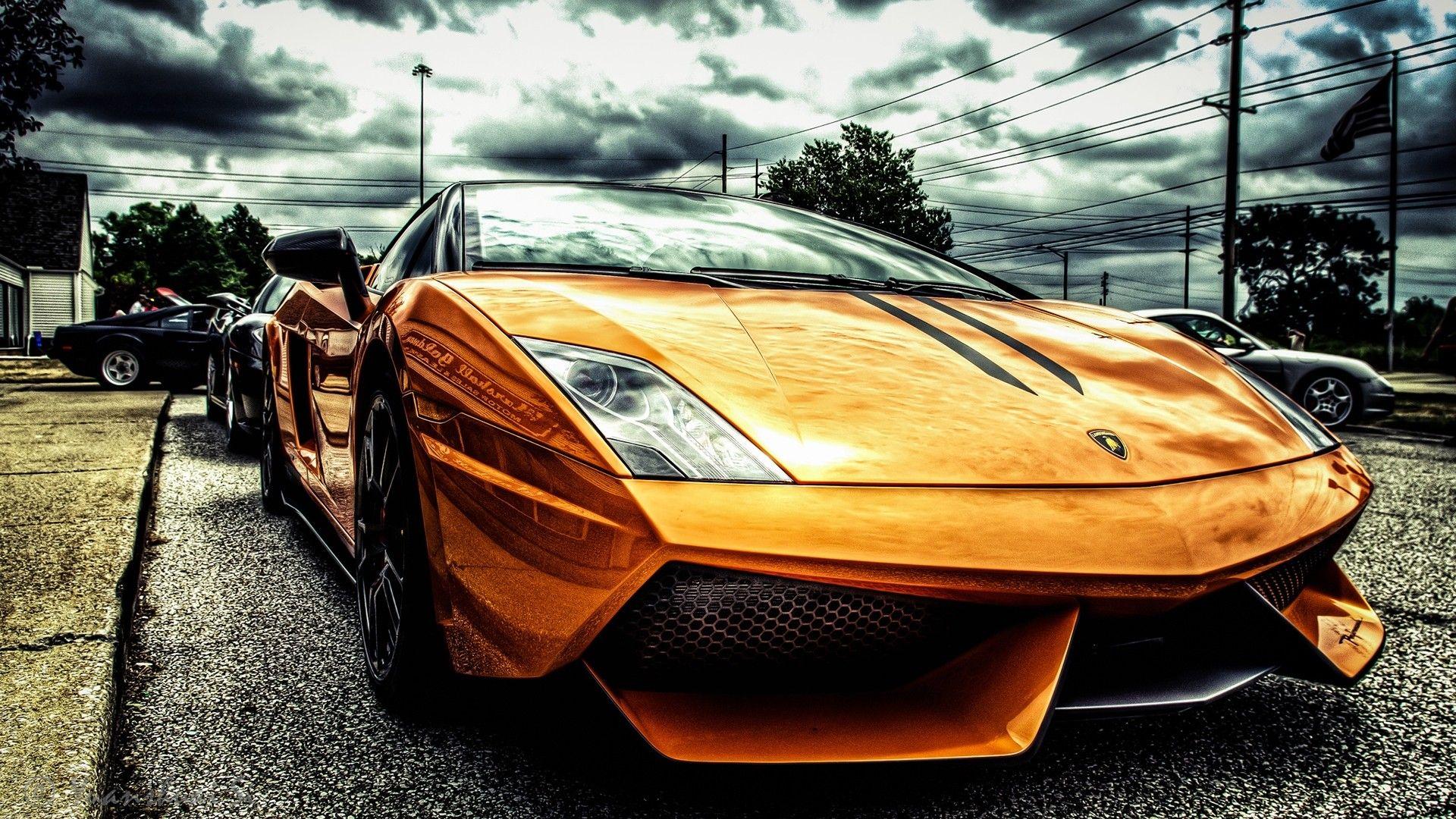 Gold Lambo Wallpapers Wallpaper Cave