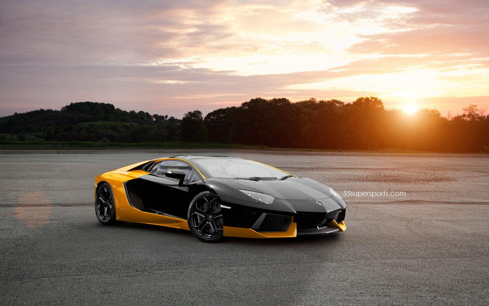 Gold Lambo Wallpapers Wallpaper Cave