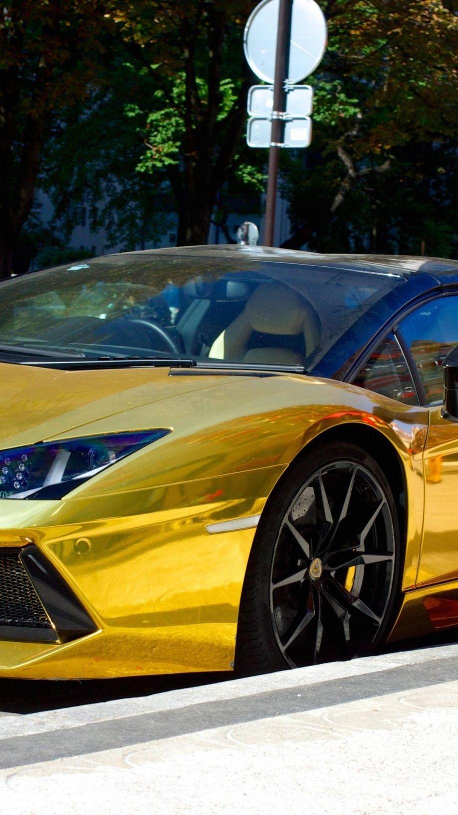 Gold Lambo Wallpapers Wallpaper Cave