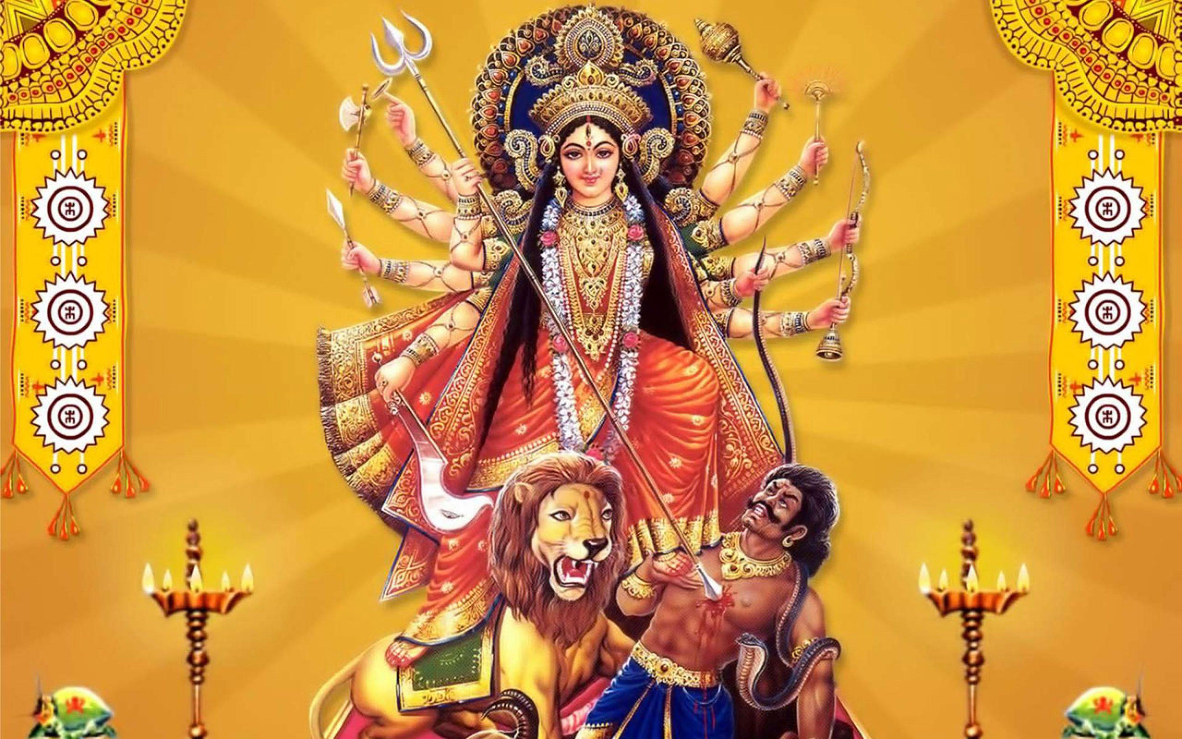3D God Wallpapers Of Hindu Durga Maa Wallpaper Cave