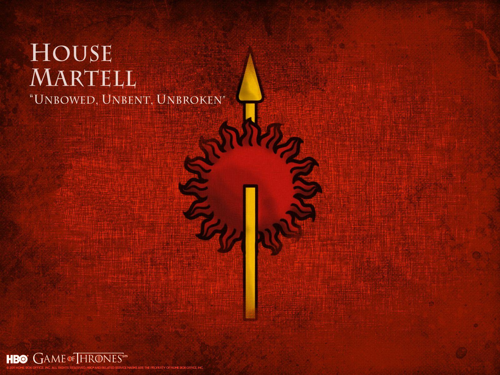 House Martell Wallpapers Wallpaper Cave