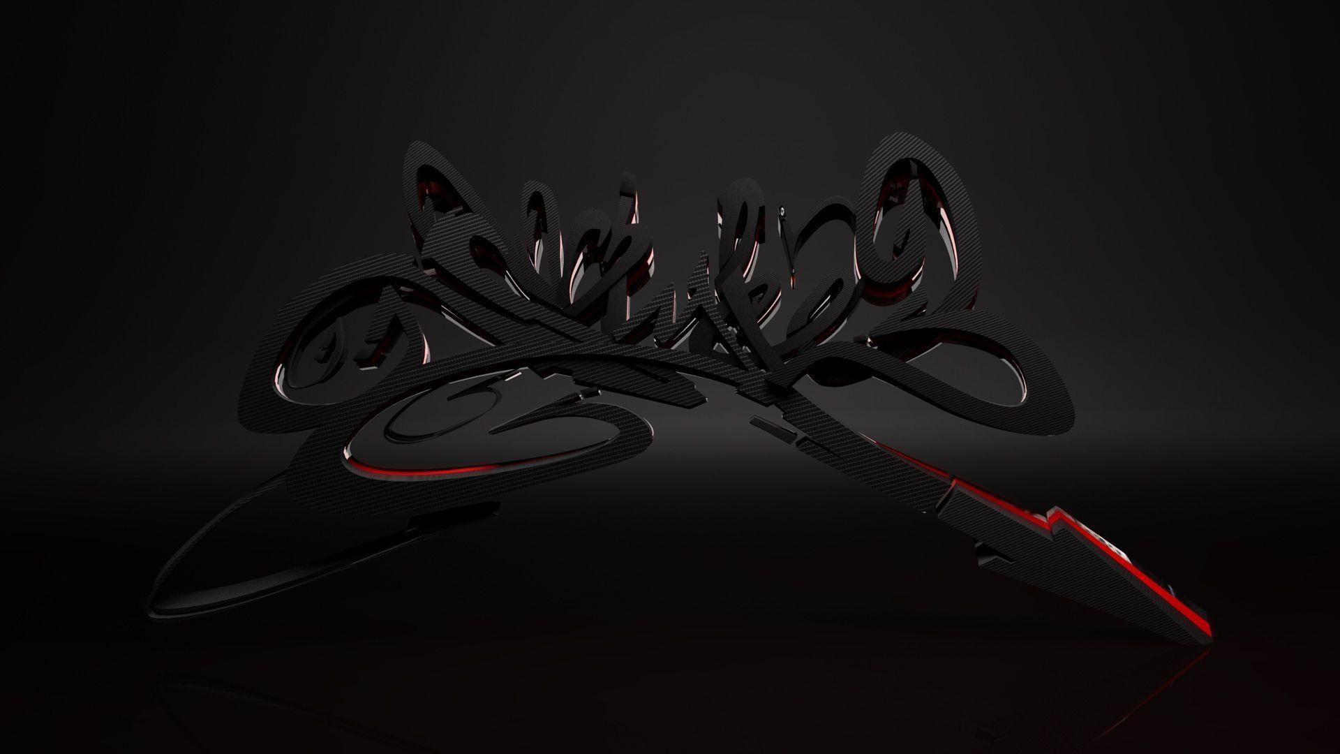 Black 3d Hd Wallpapers 1080p Widescreen