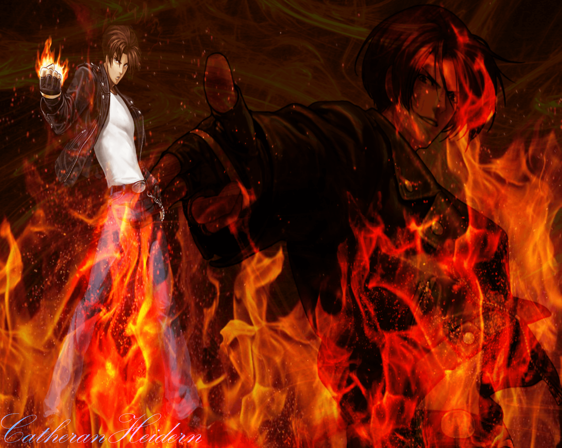 Kyo Kusanagi Wallpapers Wallpaper Cave