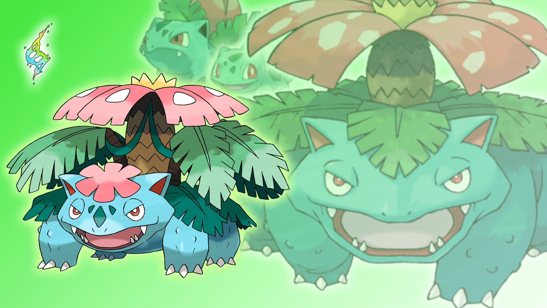 Bulbasaur Ivysaur Venusaur Wallpaper