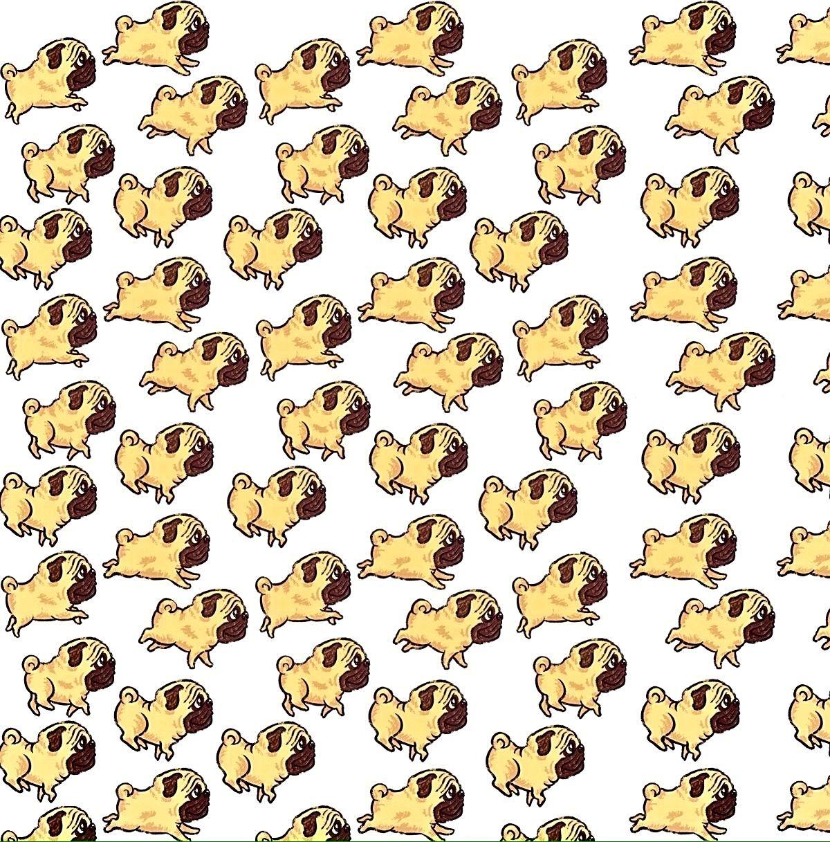 Cartoon Pugs Wallpapers Wallpaper Cave